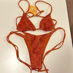 Voight by Valentina Orange Bikini